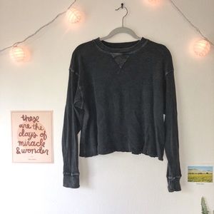 Brandy Melville Cropped Long Sleeve